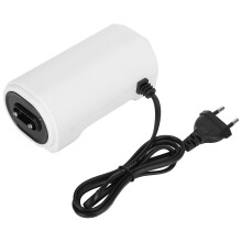 Akvariumluftpumpe Dobbeltudløbsluftpumpe Effektiv iltning Lydløs drift Bærbar luftpumpe til fisketank, akvariumluftpumpe med stabil drift
