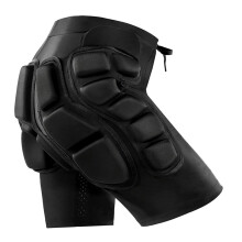 Hip Guard Protective Shorts For Skateboarding Thickened Padded Butt Pads Breathable Comfortable Black Size M