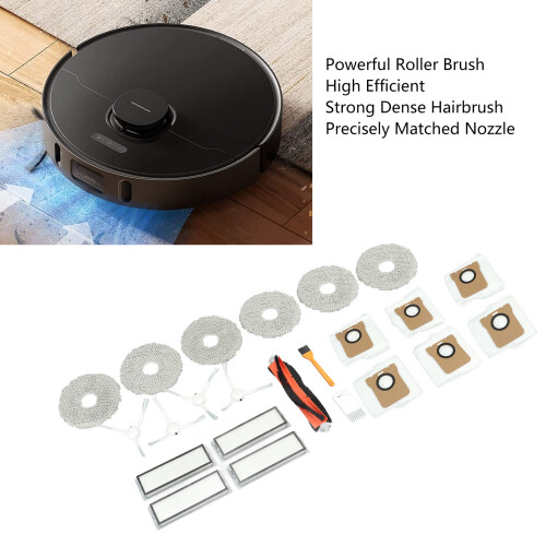 Staubsaugerzubehör-Set mit 1 Rollbürste & 4 Seitenbürsten 1