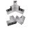 Lshaped Step Raised Soft Claw Raw Claw 6/8/10 Inches, 120Degree Sharp Angle, Internal Support, 5 Inch Height 1