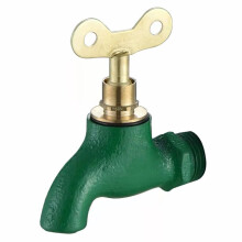 Portable Outdoor Faucet Wall Mounted Brass Core for Garden Yards Building Site