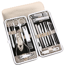 Garanzia a vita inclusa, set per manicure professionale con design resistente e affilato, custodia da viaggio portatile, strumenti per la cura delle