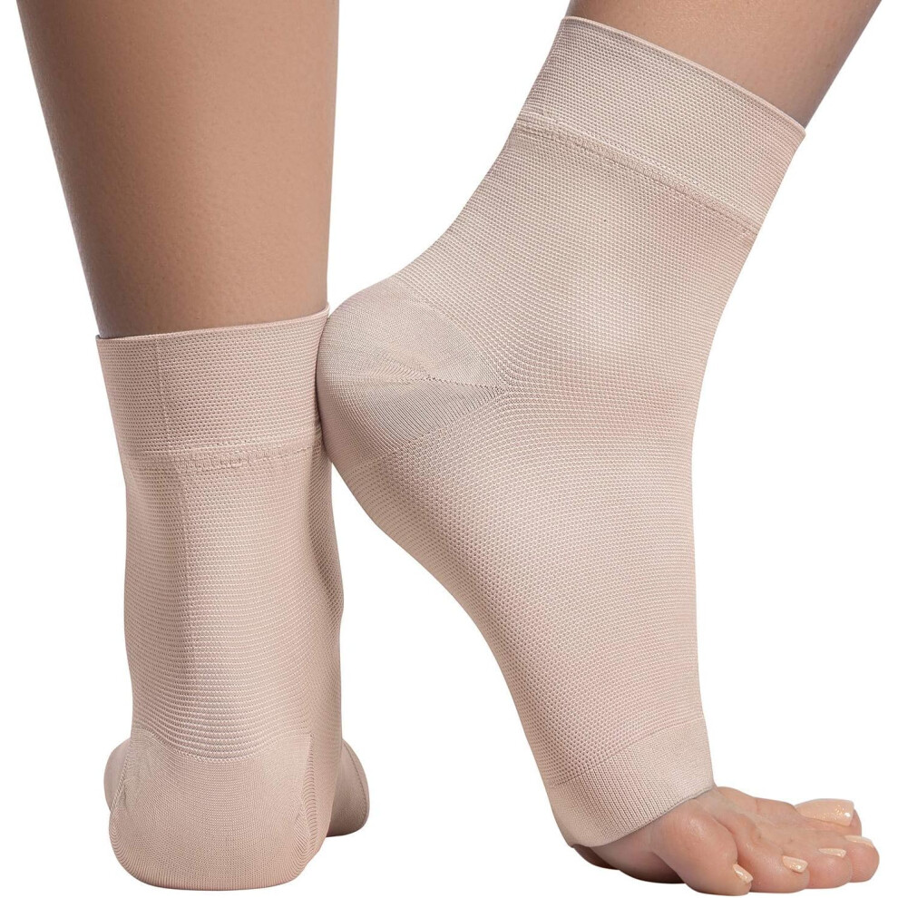 Effective Ankle Brace, Ankle Compression Socks for Foot Pain Relief & Plantar Fasciitis, Medical Grade Support with Compression for Swelling, Perform