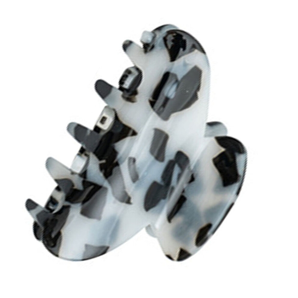 Fashionable Styling Medium Claw Hair Accessories, Non Slip Teeth For Thick Hair, Celluloid Hair Jaw Clamps, Perfect For Quick And Easy Styling,