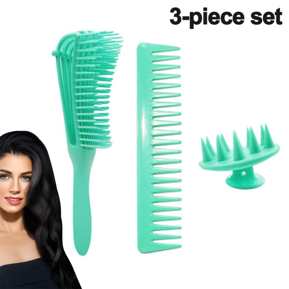 Everyday Hair Hero, Wide Tooth Comb & Teasing Brush Comb For Effortless Grooming For Halloween Parties For Nightclubs For Daily Use