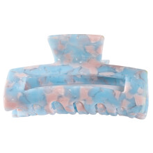 Elegante Haarspangen mit Krallenform, Schildpattmuster, rutschfeste Zähne, luxuriöse Verarbeitung, komfortabler Griff für Arbeit, Kochen,