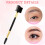 Versatile Application Eyebrow Eyelash Brush, Dual Spoolie Design with Lash Roller and Brow Comb, Functional Makeup Tools for Separating Lashes and Sh 3