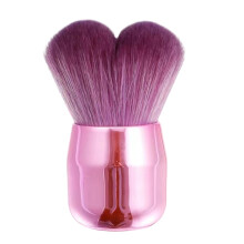 Portable Size Makeup Brush for Travel, No Shedding Blush Powder Brush with Mushroom Head Design, Ideal for Loose Powder and Blending Face Powder Make
