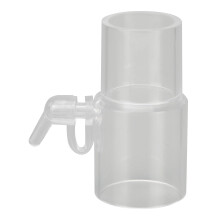 Adaptador de tubo CPAP de material duradero, conectores de manguera giratorios para puerto de oxígeno, ajuste universal, diseño de pared interior