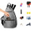 Tennis Backpack Large Size WaterResistant Gray For Active Lifestyles 5