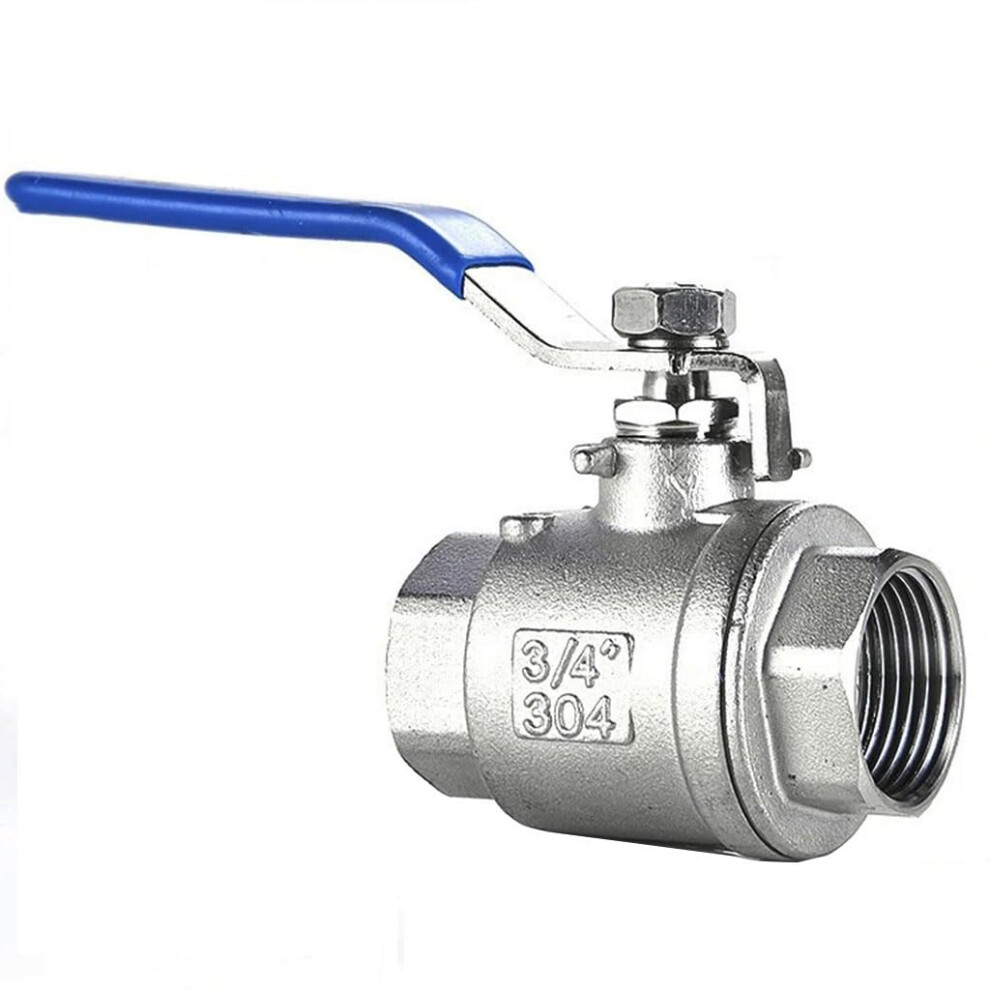 304 Stainless Steel Ball Valve Dn20 Twopiece Female Thread Leakproof For Water And Gas 9199774579858
