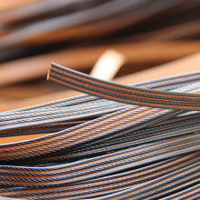 Rattan weaving material, synthetic, 8 mm, 500 g, for garden chairs, patio faux furniture