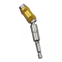 5x Magnetic Bit Tip Swivel Screw Bit Steel Accessory Drill Holder Silver Yellow