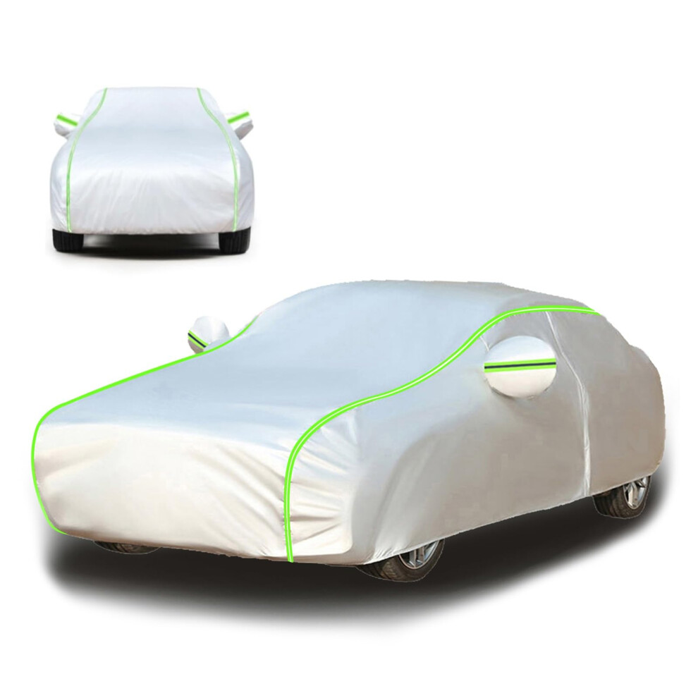 Waterproof Allweather Car Cover With Zipper Door And Reflective Strips For Suzuki Samurai 19842004 9187378851050