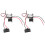 2Pcs Master Switch Fitting Circuit Board for Electric Wrench, 16A, 7.2V-24V 2