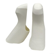 Silicone Brake Lever Hoods For Cycling Weather Resistant Covers For Shimano STR7000/R8000 White