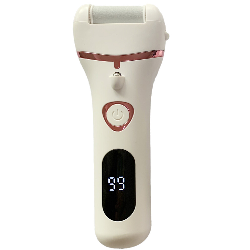 Personal Pedicure Companion, Rechargeable Feet File with LCD Digital Battery Display, Your Ultimate Foot Care Solution For Halloween Parties