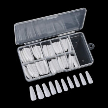 Artistic Nail Tips, White Acrylic For A Classic Look, Suitable For French Manicures Or Bold Statements, Easy To Use And Customize To Your Heart's