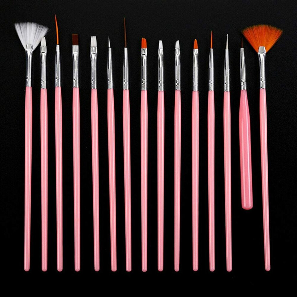 Creative Design Tools With Protective Caps, Nail Art Tools Offering Intricate Patterns And Durable Ferrule Ensuring Ease Of Cleaning For Professional