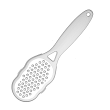 Pedikyrenhet for sensitiv hud, dobbeltsidig fotfil i rustfritt stål for våt og tørr bruk, profesjonell hard hudfjerner med ergonomisk design