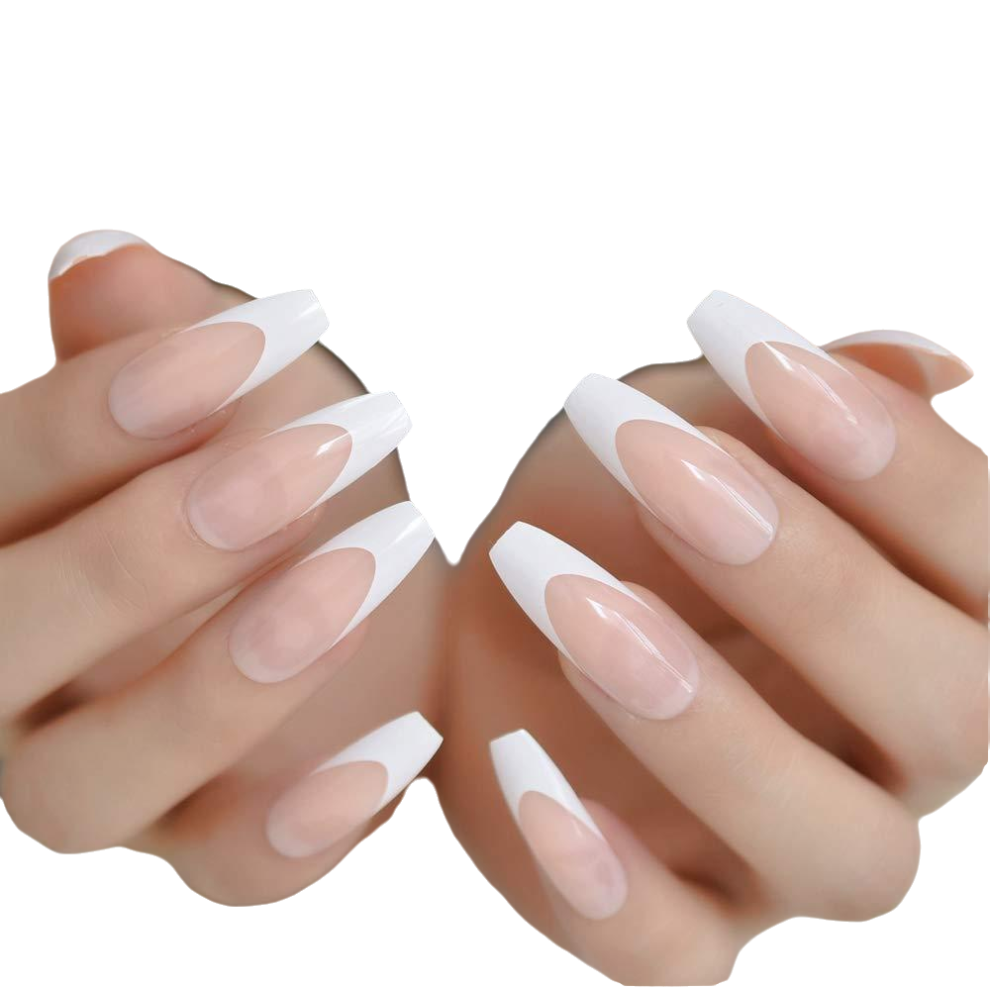 Versatile Almond Shape Press On Nails, Easy to Apply Glossy Finish Acrylic Material Long Lasting, Reusable Salon Quality Artificial Fingernails for D
