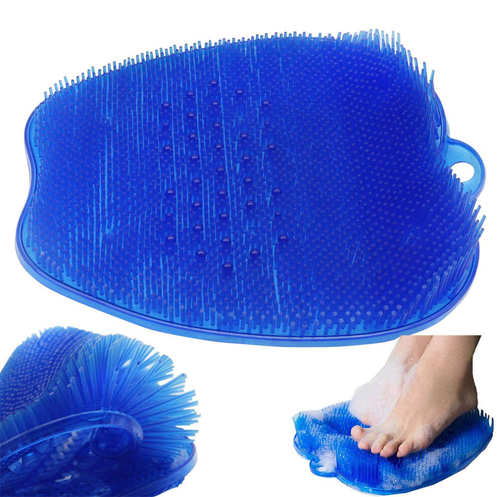 Non-Slip Shower Foot Scrubber, Wall-Mounted Back Scrubber For An Invigorating Clean & Massage Experience For Halloween Parties For Nightclubs
