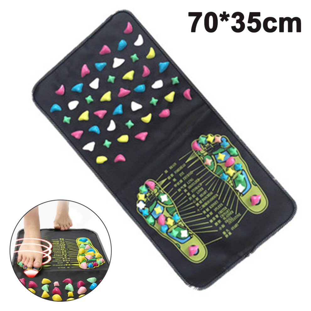 Acupressure Foot Massage Mat, Effective Pain Relief, Daily Fatigue Healing For Health Support For Halloween Parties For Nightclubs For Daily Use