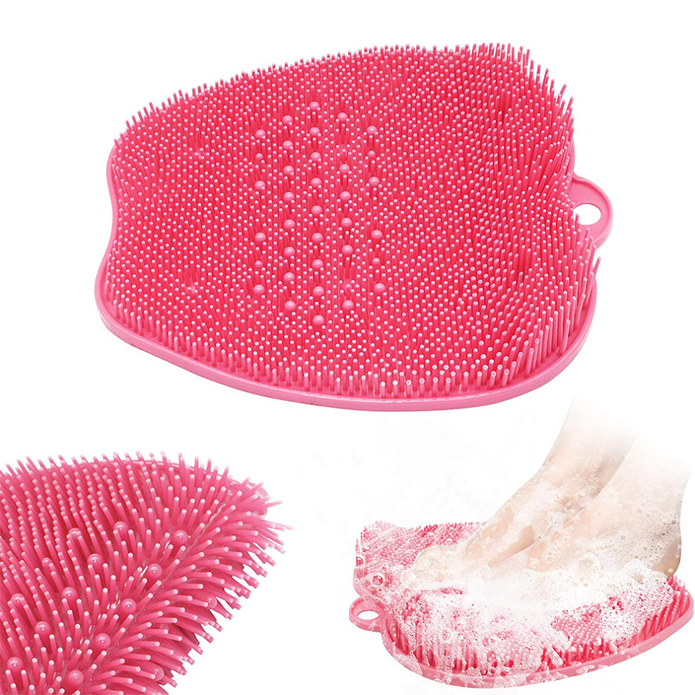 Non-Slip Shower Foot Scrubber, Wall-Mounted Back Scrubber For An Invigorating Clean & Massage Experience For Halloween Parties For Nightclubs