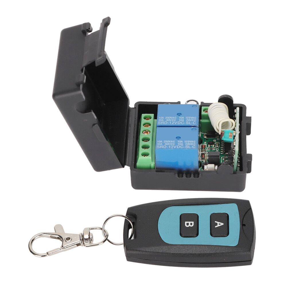 433Mhz 12V 1 Channel 10A Remote Relay Switch With 3 Operation Modes 8271382248874