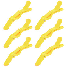Gestion des cheveux sans effort, pinces à cheveux crocodile en plastique durable avec pinces antidérapantes, accessoires de salon pour le coiffage