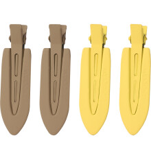 Tragbare, knickfreie Haarspangen, leichte Clips für den Salon, modische Macaron-Farben, glatte Kanten (10 Stück) für Nachtclubs