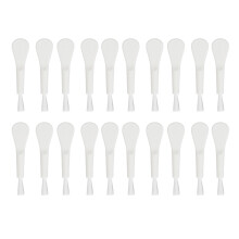 Könnyű kialakítású, mini ívelt kozmetikai spatula, állítható magasságú, újrafelhasználható sminkkanál, széles alkalmazási
