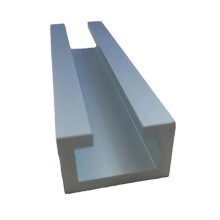 Aluminum Tube T Slot Track Aluminum Channel 2050mm Wide 30x9x11mm Cross Section 50cm Length 2 Pieces