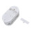 Desktop Double Fan, 135 Adjustable Handheld Fan, White, 1200mAh 3