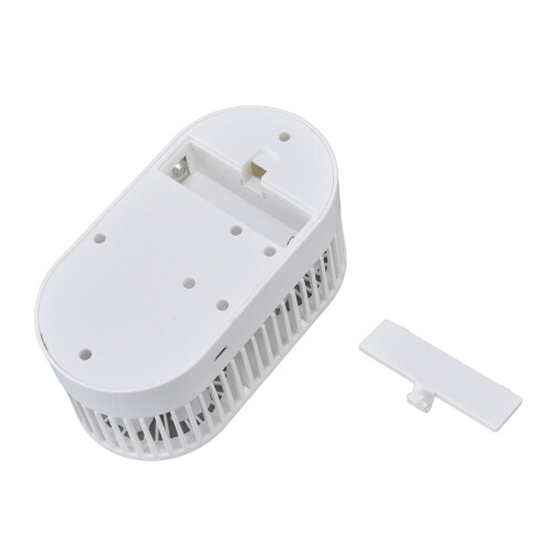Desktop Double Fan, 135 Adjustable Handheld Fan, White, 1200mAh 2