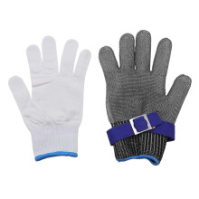 Cut Resistant Gloves XL Stainless Steel Mesh Knife Proof Safety Glove for Food Processing