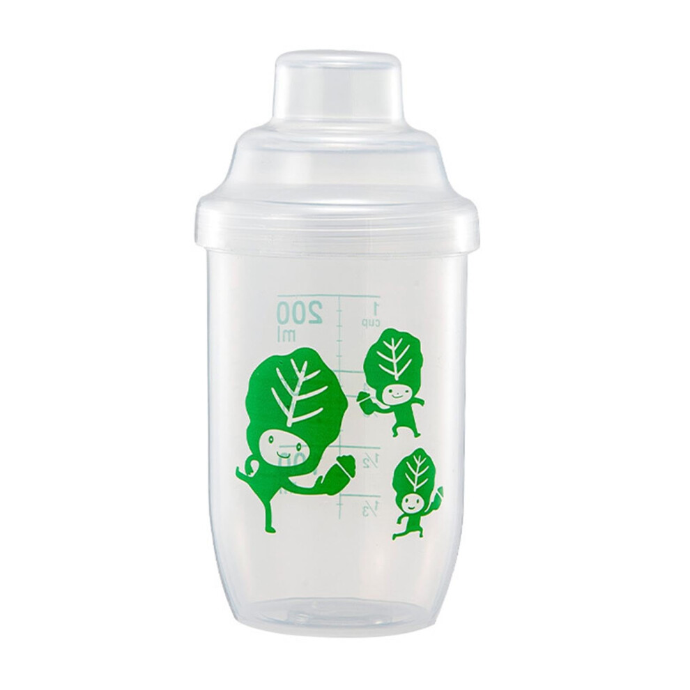 Shaker Bottle With Scale Portable Milkshake Cup For Milkshakes And Coffee And Sports