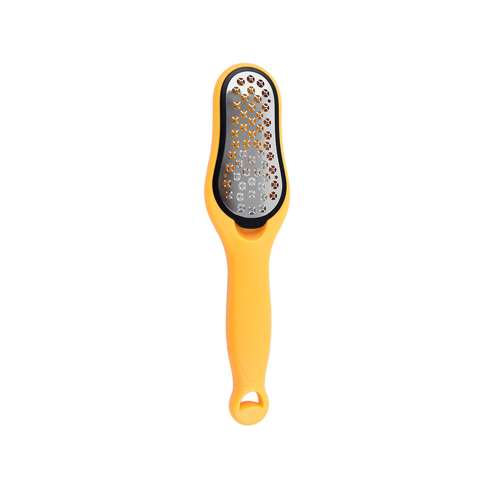 Luxurious Foot Care, Handheld Grater with Convenient Hanging Feature, Stainless Steel File for Calluses Removing, Dead Skin Remover and Portable Desi