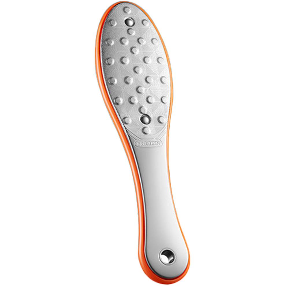 Elevate Your Pedicure Experience, Durable Stainless Steel Foot Scraper with Non-slip Design, Wet Or Dry Skin Pedicure Tool for Unmatched Convenience