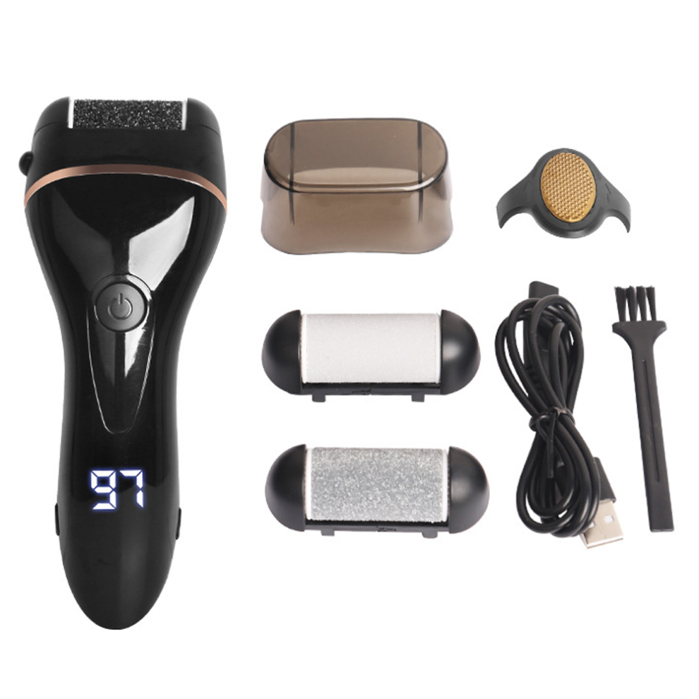 Safe And Gentle Electric Callus Remover, Portable And Convenient Rechargeable Foot File For Dead Skin, Professional Pedi Kit With Waterproof Design,