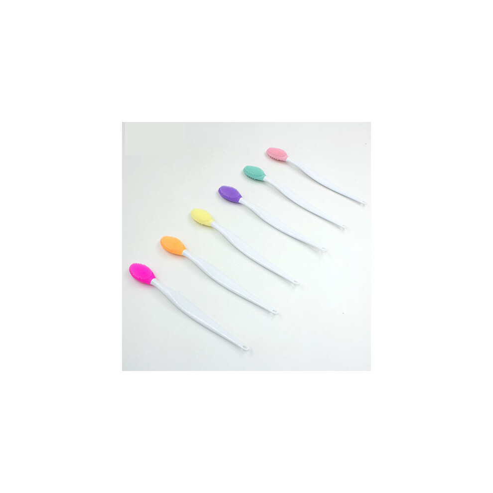 2 In 1 Design Silicone Lip Brush Tool For Improved Circulation And Lip Lightening, Gentle Exfoliator For Safe Non-Irritating Lip Care For Nightclubs