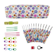 14 maten haaknaalden 2-10 mm-Een set van 14 PU-tassen a