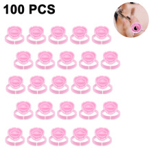 Smart Eyelash Glue Cups, Professional Makeup Application Tools For Beauty Salons And Schools, 2 In 1 Design For Efficiency For Halloween Parties