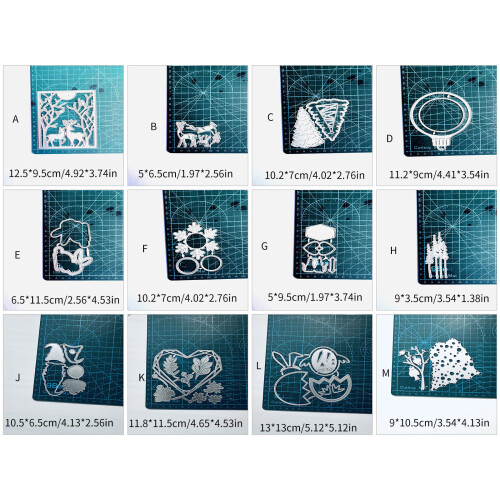 Matrices de découpe de Scrapbooking en acier au-JK051703 2