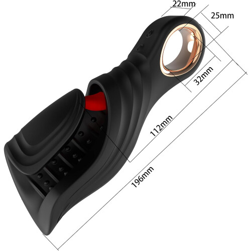 Vibrating Penis Stimulator, Pocket Pussy 1