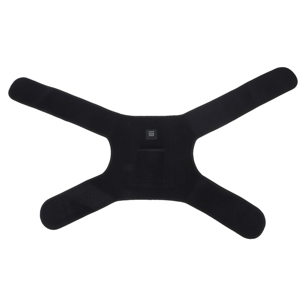 Breathable Electric Posture Corrector With Thermal Healing, Adjustable Compression Wrap For Upper Back Shoulder And Thigh Pain Relief And Muscle