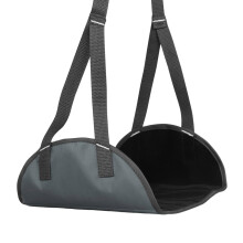 Ergonomic Foot Rest For Airplanes Office And Home Use Lightweight Travel Hammock Easy Setup Mesh Accessories