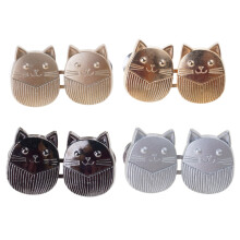 4 paires d'épingles à boutons, jolis chats, boucles de taille,