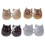 4 paires d'épingles à boutons, jolis chats, boucles de taille, 1
