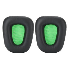 Almofadas de substituição para fones de ouvido gamer, compatíveis com a série Razer Electra. Feitas com espuma viscoelástica de alta densidade,